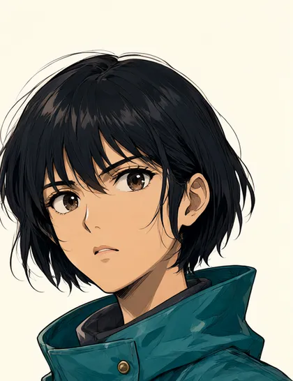 Mara, a sample manga character